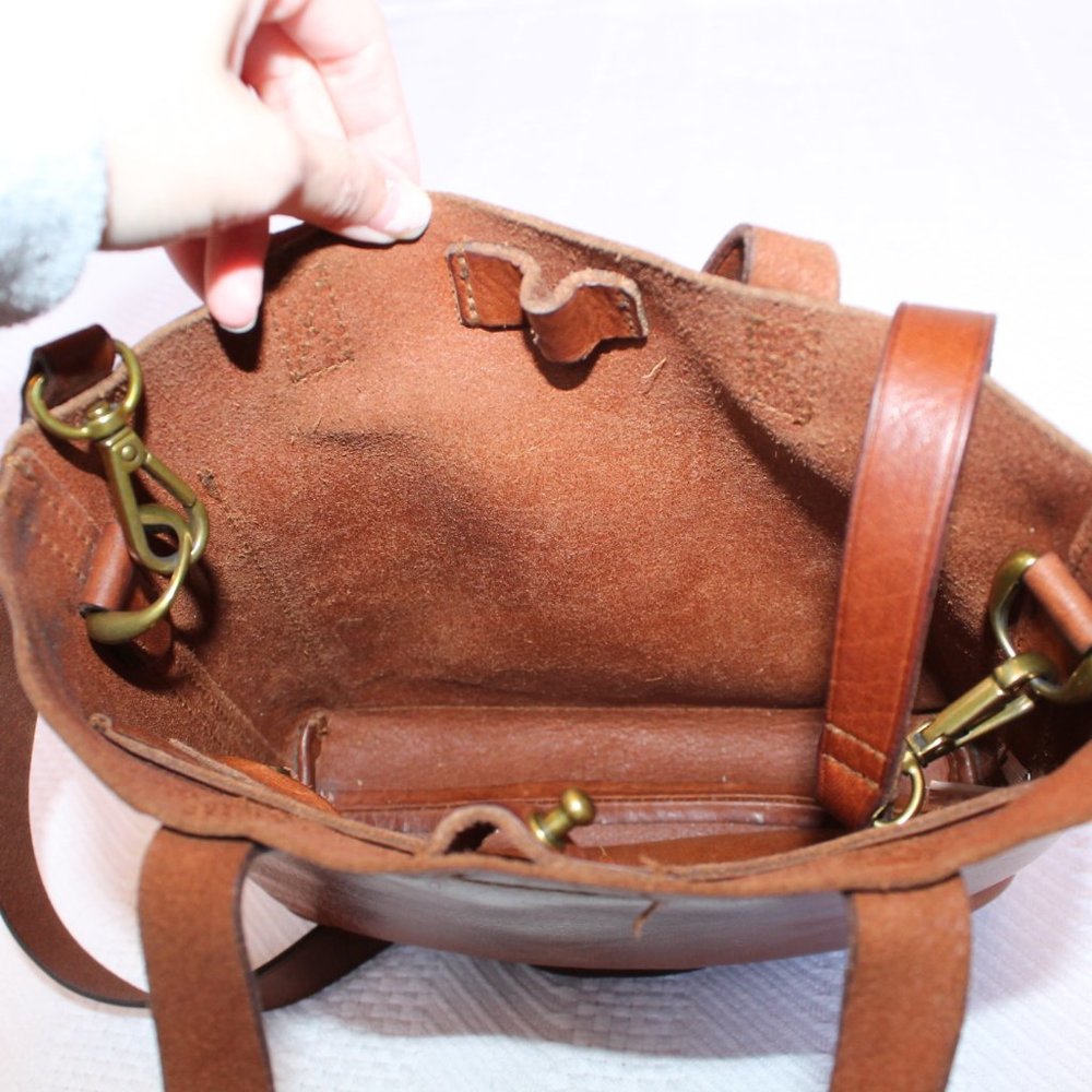 Madewell Brown Small Transport Mini Crossbody - Picture 10 of 15